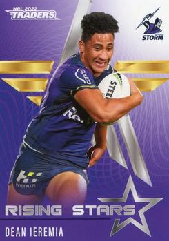 2022 NRL Traders - Rising Stars #RS19 Dean Ieremia Front